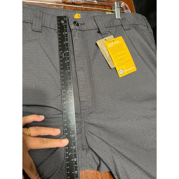 Carhartt Men's Force Broxton Gray Cargo Short 11 Inch 103543 Relaxed Fit Sz 44 - Picture 4 of 11